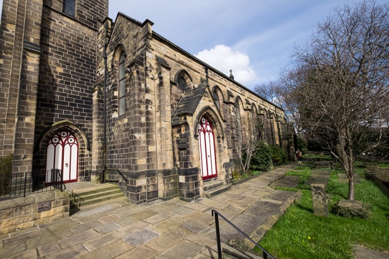 Wedding photographer Honley St Marys Church